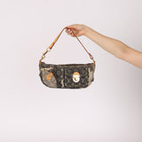 Limited Edition Louis Vuitton Monogram Patchwork Denim Pouchy