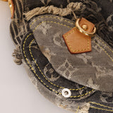 Limited Edition Louis Vuitton Monogram Patchwork Denim Pouchy