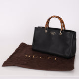 Gucci Leather Medium Bamboo Top Handle Tote