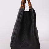 Gucci Leather Medium Bamboo Top Handle Tote