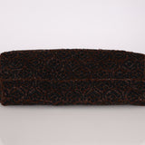 Rare Fendi Lizard Beaded Roll Tote