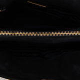 Prada 1995 Midnight Blue Suede Mini Catena Chain Tote