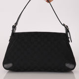 Gucci GG Canvas Horsebit Shoulder Bag