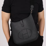 Hermès 2012 Noir Epsom Evelyne PM Gen l