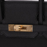 Hermès 2020 Noir Togo Birkin 30 GHW