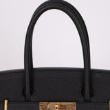 Hermès 2020 Noir Togo Birkin 30 GHW