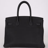 Hermès 2020 Noir Togo Birkin 30 GHW