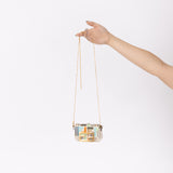 Fendi Multicolor Zucca Canvas Nano Baguette