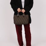 Fendi Small Zucca Top Handle Tote