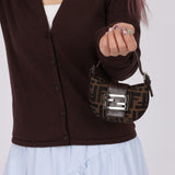 Fendi Zucca Mini Croissant