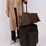 Bottega Veneta Intrecciato Cuir & Crocodile Carry On Suitcase