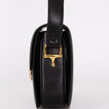Vintage Celine Triomphe Box Calf Shoulder Bag