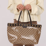 Gucci Supreme Canvas Monogram Tote Bag