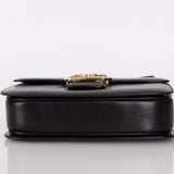 Vintage Celine Triomphe Box Calf Shoulder Bag
