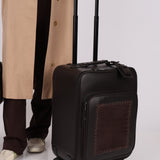 Bottega Veneta Intrecciato Cuir & Crocodile Carry On Suitcase