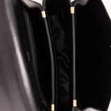 Vintage Celine Triomphe Box Calf Shoulder Bag