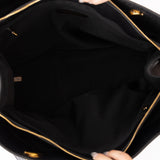 Rare Chanel 1996 Caviar Double-Sided Supermodel Tote