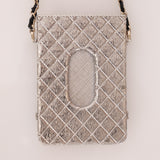 Ultra-Rare Chanel Metal Cardholder on Chain