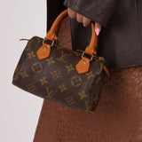 Vintage Louis Vuitton Monogram Mini Speedy HL