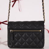 Chanel 2021 Caviar Mini Wallet on Chain