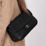 Chanel 2014 Caviar Large Half Flap