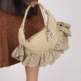 Dior 2007 Gypsy Ruffle Mini Hobo