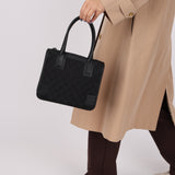 Gucci Monogram Top Handle Mini Zip Tote