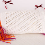 Rare Loewe Crochet Beaded Fringe Bracelet Pouch