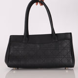 Dior 2005 Cannage Stitch D Buckle Medium Tote