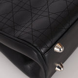 Dior 2005 Cannage Stitch D Buckle Medium Tote