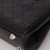Dior 2005 Cannage Stitch D Buckle Medium Tote