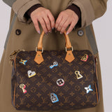 Louis Vuitton Monogram Love Lock Speedy Bandoulière