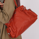 Prada Vitello Calfskin Daino Pocket Tote