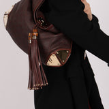 Gucci GG Signature Medium Babouska Indy Hobo