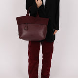 Prada Leather and Nylon Reversible Tote