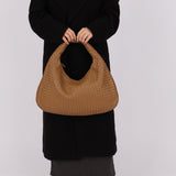 Bottega Veneta Caramel Medium Intreccciato Hobo