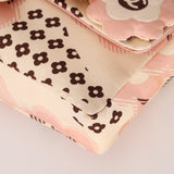 Rare Chanel 2005 Satin Camellia Classic Flap