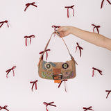Ultra-Rare Fendi Beaded Lizard-Trimmed Baguette