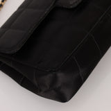 Chanel 2008 Satin Mini Chocolate Bar Flap Bag