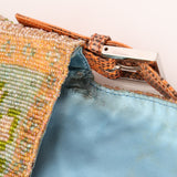Ultra-Rare Fendi Beaded Lizard-Trimmed Baguette