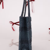 Dior Denim Oblique Mini Book Tote