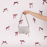 Chanel 2022 Crystal Studded Wallet on Chain