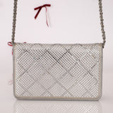 Chanel 2022 Crystal Studded Wallet on Chain