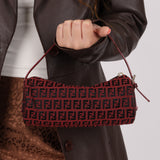 Fendi Red Zucchino Pochette