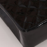 Vintage Chanel 24K GP Patent Kelly Top Handle