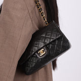 Chanel 1994 Lambskin Small Double Flap