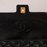 Vintage Chanel 24K GP Patent Kelly Top Handle