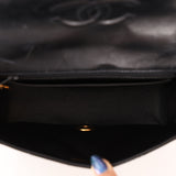 Vintage Chanel 24K GP Patent Kelly Top Handle