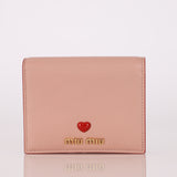 Miu Miu Pink Heart Bifold Wallet