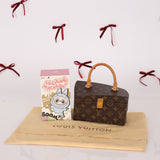 Limited Edition Louis Vuitton x Frank Gehry 2014 Monogram Twisted Box with Strap